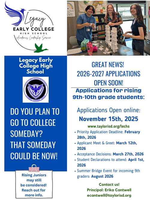 timeline flyer